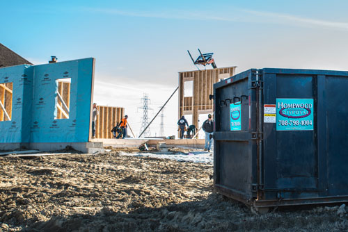 construction dumpster image