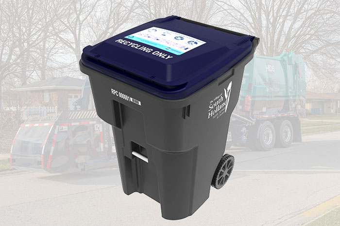 recycling bin South Holland