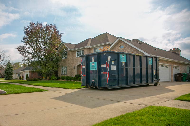 Dumpster in Munster Indiana