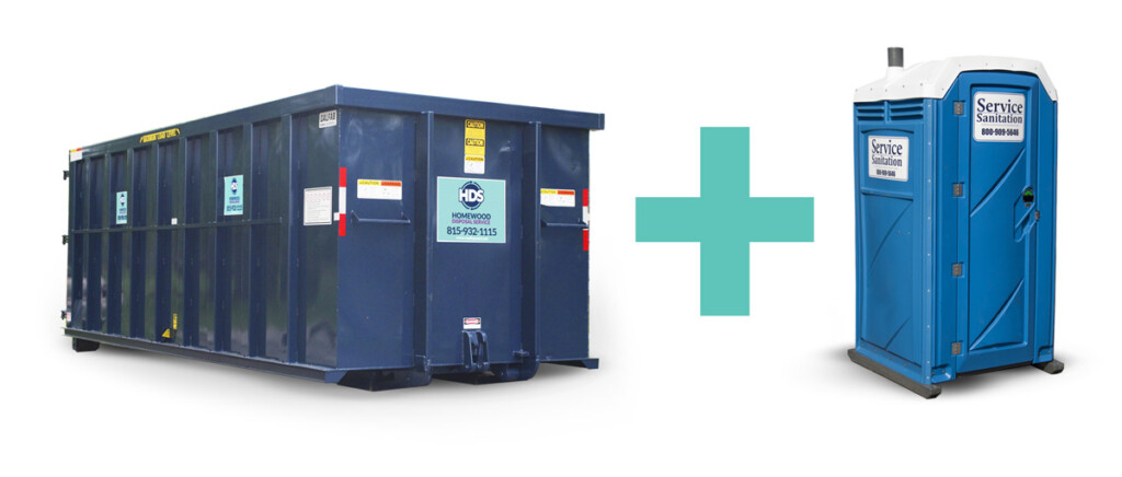 porta potty and dumpster rental deal