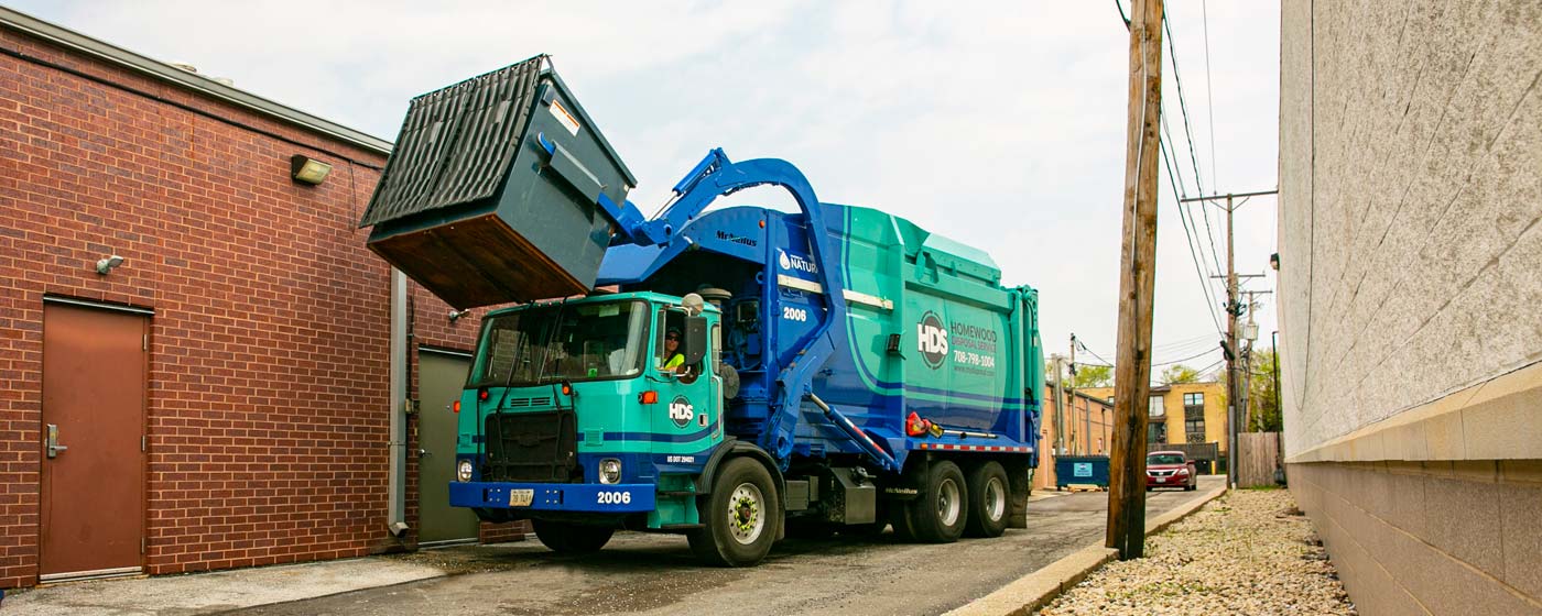 Commercial-Garbage-Service-Truck