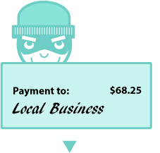 intended payee -local business