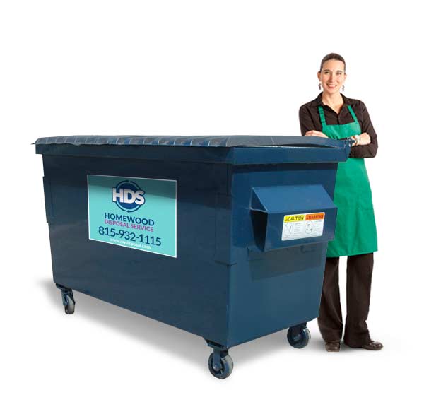 Chicago Ridge Garbage Dumpster