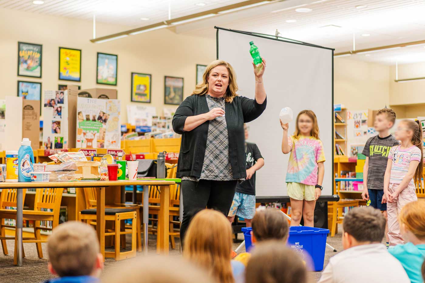 recycling classroom presentation